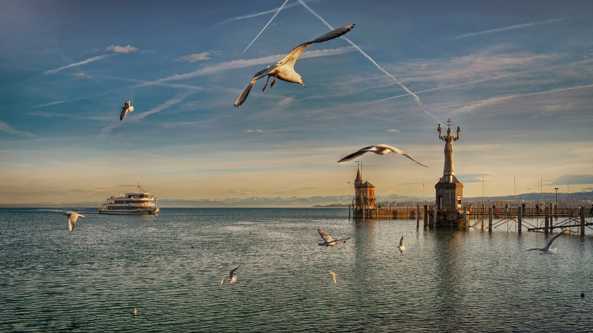 Ansicht Konstanz Hafen